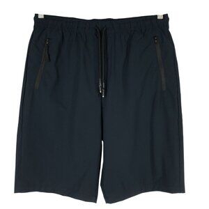 NOMAD- MEN'S MEDIUM - NAVY ELASTIC WAIST POLYESTER SHORTS